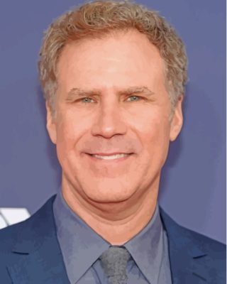 Will Ferrell Paint By Numbers