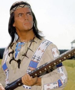 Winnetou Movie Character Paint By Numbers