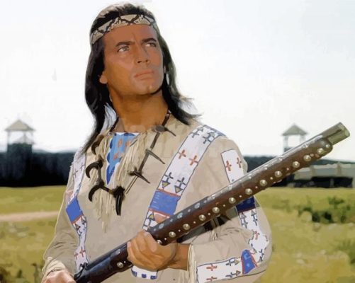 Winnetou Movie Character Paint By Numbers