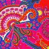 Abstract Paisley Paint By Numbers