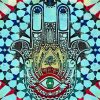 Aesthetic Hamsa Hand Paint By Numbers