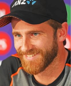 Aesthetic Kane Williamson Paint By Numbers