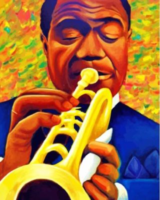 Aesthetic Louis Armstrong Paint By Numbers