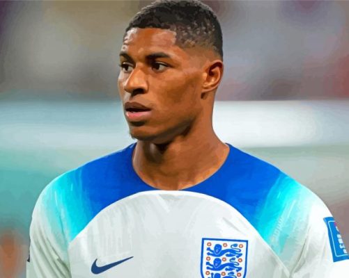 Aesthetic Marcus Rashford Paint By Numbers