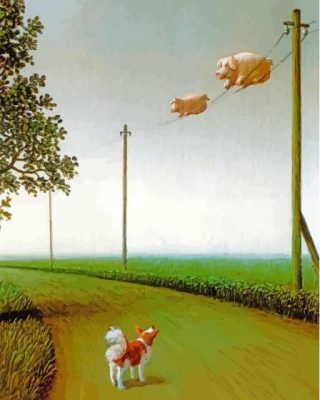 Aesthetic Michael Sowa Paint By Numbers