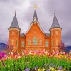 Aesthetic Provo City Center Temple Paint By Numbers