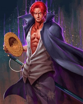 Aesthetic Shanks One Piece Paint By Numbers