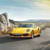 Aesthetic Yellow Porsche Paint By Numbers