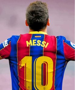 Aesthetic Messi Barcelona Paint By Numbers