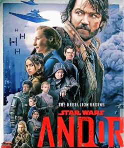 Andor Star Wars Poster Paint By Numbers
