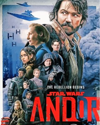 Andor Star Wars Poster Paint By Numbers