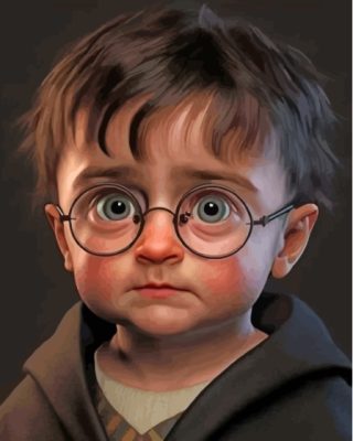 Baby Harry Potter Paint By Numbers