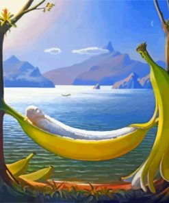 Banana Swing By Kush Paint By Numbers