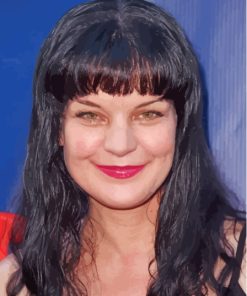 Beautiful Actress Pauley Perrette Paint By Numbers