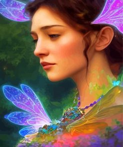 Butterfly Fairy Paint By Numbers