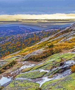 Cadillac Mountain Paint By Numbers