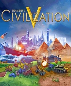 Civilization V Poster Paint By Numbers