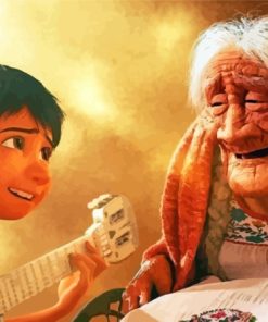 Coco Grandma Paint By Numbers
