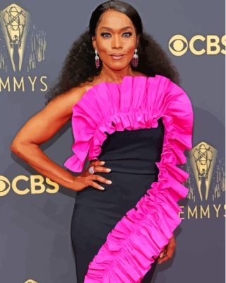 Cool Angela Bassett Paint By Numbers