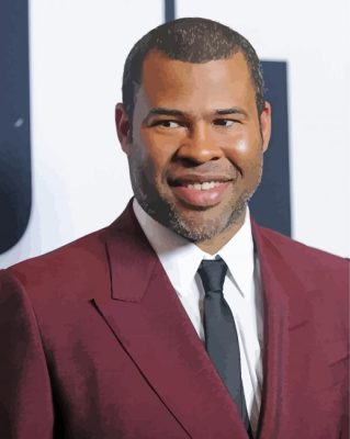 Cool Jordan Peele Paint By Numbers