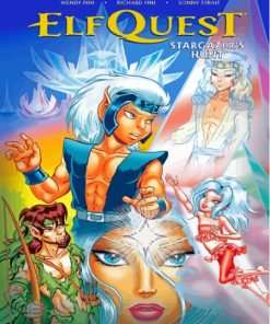 ElfQuest Book Cover Paint By Numbers