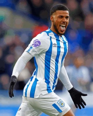 Elias Kachunga Huddersfield Town Paint By Numbers