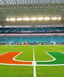 Florida Hard Rock Stadium Paint By Numbers