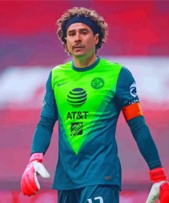 Footballer Guillermo Ochoa Paint By Numbers