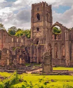 Fountains Abbey Paint By Numbers