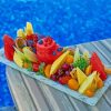 Fruit In Pool Paint By Numbers