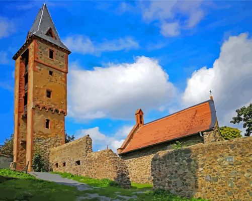 Germany Frankenstein Castle Paint By Numbers