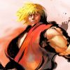 Ken Masters Street Fighter Paint By Numbers