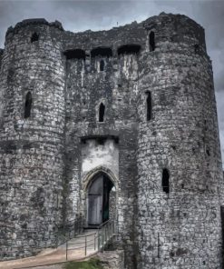 Kidwelly Castle Paint By Numbers