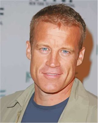 Mark Valley American Film Actor Paint By Numbers