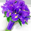 Purple Irises Bouquet Paint By Numbers