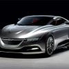 Saab Concept Car Paint By Numbers