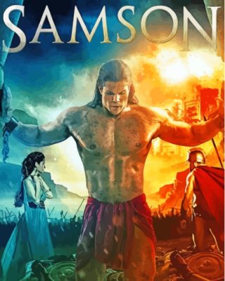 Samson Poster Paint By Numbers