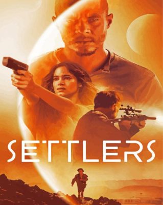 Settlers Movie Poster Paint By Numbers