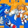 Sonic And Tails The Hedgehog Paint By Numbers