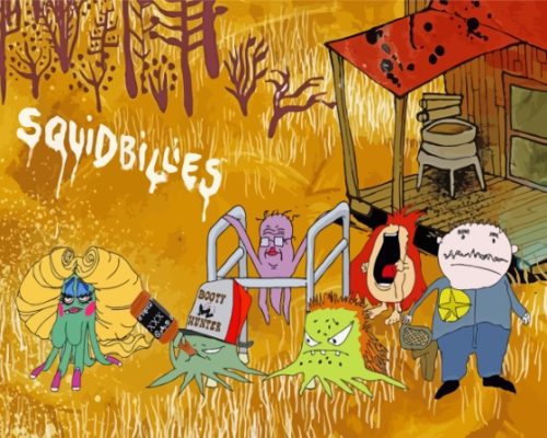 Squidbillies Paint By Numbers