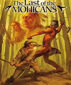 The Last of The Mohicans Poster Paint By Numbers