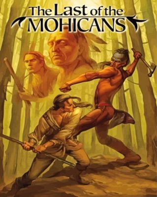 The Last of The Mohicans Poster Paint By Numbers