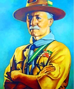 Aesthetic Baden Powell Paint By Numbers