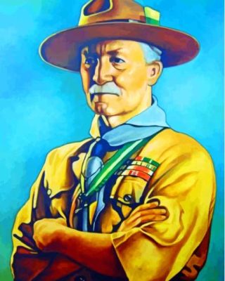 Aesthetic Baden Powell Paint By Numbers