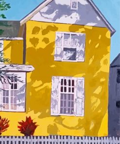 Yellow House Paint By Numbers