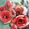 Abstract Roses Paint By Numbers