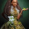 Aesthetic African Princess Paint By Numbers