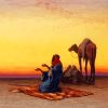 Arabian Man Praying Paint By Numbers