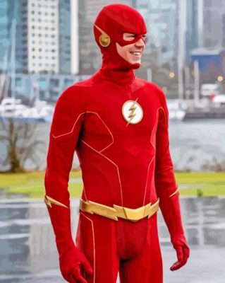 Barry Allen Paint By Numbers