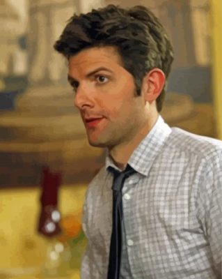 Ben Wyatt From Parks And Recreation Paint By Numbers